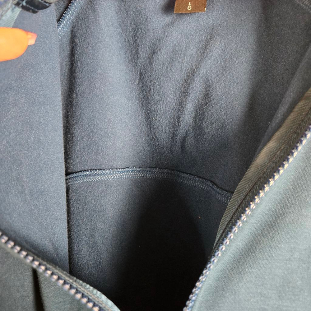 Women's Athleta Blue Triumph Hoodie L - Picture 11 of 15